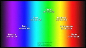 Espectro Visible del Ojo Humano